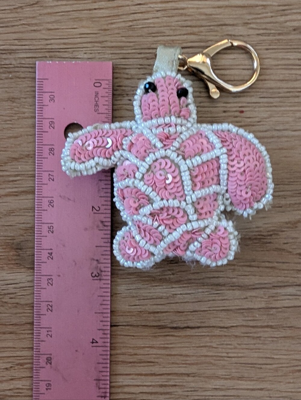 Hand Beaded 3D Bag Charms/ Keychains 12pc Lot - Picture 7 of 15